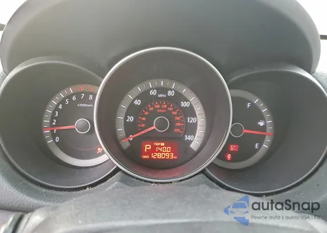 2010 Kia Forte Ex z USA, uszkodzony, nr VIN KNAFU4A22A5110510